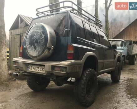 Зеленый Сузуки Витара, объемом двигателя 2 л и пробегом 285 тыс. км за 5350 $, фото 3 на Automoto.ua