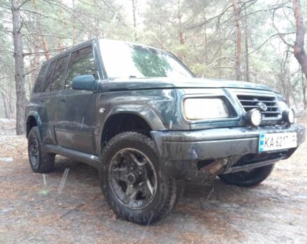 Зеленый Сузуки Витара, объемом двигателя 2 л и пробегом 480 тыс. км за 3800 $, фото 2 на Automoto.ua