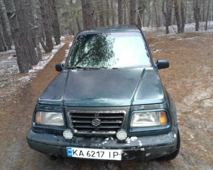 Зеленый Сузуки Витара, объемом двигателя 2 л и пробегом 480 тыс. км за 3800 $, фото 3 на Automoto.ua