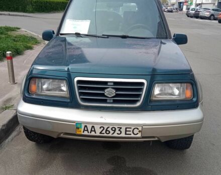 Зеленый Сузуки Витара, объемом двигателя 2 л и пробегом 200 тыс. км за 4851 $, фото 1 на Automoto.ua
