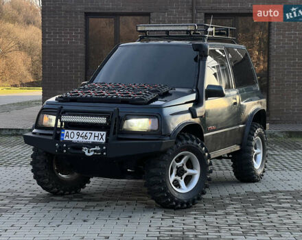 Зеленый Сузуки Витара, объемом двигателя 1.6 л и пробегом 350 тыс. км за 6700 $, фото 1 на Automoto.ua