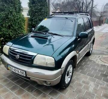 Сузуки Витара 2002 в Каменце-Подольском на Automoto.ua Зеленый Сузуки Витара, объемом двигателя 2 л и пробегом 220 тыс. км за 5800 $, фото 1 на Automoto.ua