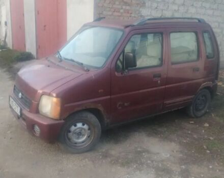 Красный Сузуки Вагон Р, объемом двигателя 1 л и пробегом 221 тыс. км за 650 $, фото 2 на Automoto.ua