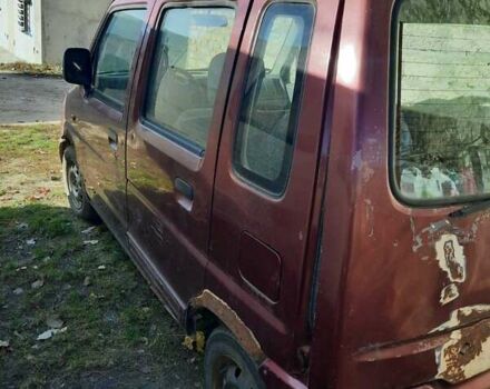 Красный Сузуки Вагон Р, объемом двигателя 1.2 л и пробегом 200 тыс. км за 750 $, фото 3 на Automoto.ua