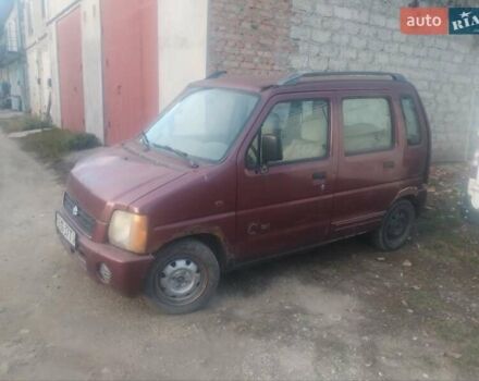 Красный Сузуки Вагон Р, объемом двигателя 1.2 л и пробегом 200 тыс. км за 750 $, фото 4 на Automoto.ua