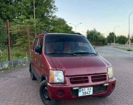 Красный Сузуки Вагон Р, объемом двигателя 1 л и пробегом 297 тыс. км за 1100 $, фото 1 на Automoto.ua