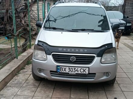 Серый Сузуки Вагон Р, объемом двигателя 1.3 л и пробегом 150 тыс. км за 3600 $, фото 1 на Automoto.ua