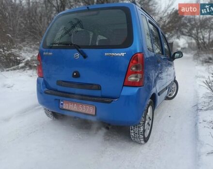 Синій Сузукі Вагон Р, об'ємом двигуна 1.3 л та пробігом 173 тис. км за 4350 $, фото 6 на Automoto.ua