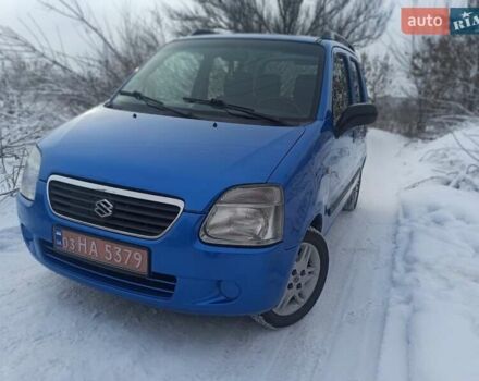 Синій Сузукі Вагон Р, об'ємом двигуна 1.3 л та пробігом 173 тис. км за 4350 $, фото 9 на Automoto.ua