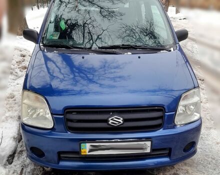 Синій Сузукі Вагон Р, об'ємом двигуна 1.3 л та пробігом 67 тис. км за 3550 $, фото 1 на Automoto.ua