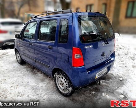 Синій Сузукі Вагон Р, об'ємом двигуна 1.3 л та пробігом 67 тис. км за 3550 $, фото 4 на Automoto.ua