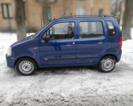Синий Сузуки Вагон Р, объемом двигателя 1.3 л и пробегом 67 тыс. км за 3550 $, фото 4 на Automoto.ua