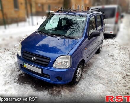 Синій Сузукі Вагон Р, об'ємом двигуна 1.3 л та пробігом 67 тис. км за 3550 $, фото 5 на Automoto.ua