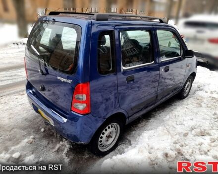 Синій Сузукі Вагон Р, об'ємом двигуна 1.3 л та пробігом 67 тис. км за 3550 $, фото 3 на Automoto.ua