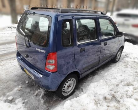 Синий Сузуки Вагон Р, объемом двигателя 1.3 л и пробегом 67 тыс. км за 3550 $, фото 3 на Automoto.ua