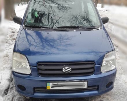 Синий Сузуки Вагон Р, объемом двигателя 1.3 л и пробегом 67 тыс. км за 3550 $, фото 1 на Automoto.ua