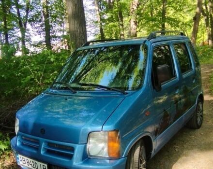 Синий Сузуки Вагон Р, объемом двигателя 1.2 л и пробегом 215 тыс. км за 3150 $, фото 1 на Automoto.ua