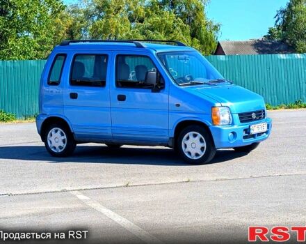 Синій Сузукі Вагон Р, об'ємом двигуна 1 л та пробігом 149 тис. км за 2500 $, фото 1 на Automoto.ua