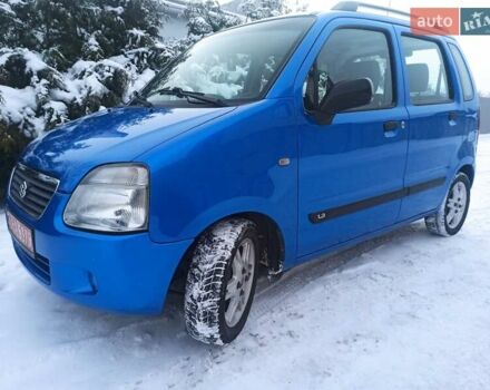 Синій Сузукі Вагон Р, об'ємом двигуна 1.3 л та пробігом 173 тис. км за 4350 $, фото 1 на Automoto.ua