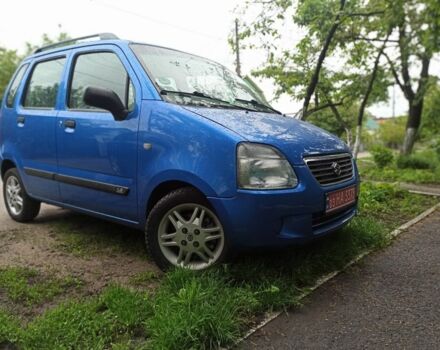 Синий Сузуки Вагон Р, объемом двигателя 1.3 л и пробегом 176 тыс. км за 4500 $, фото 1 на Automoto.ua