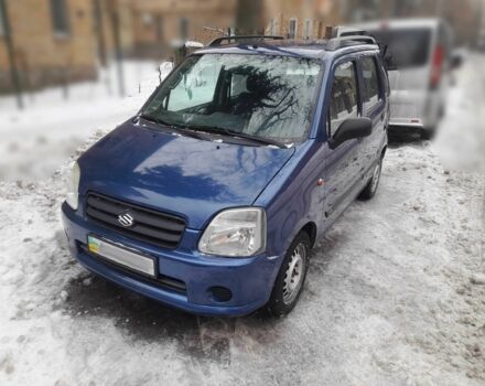 Синий Сузуки Вагон Р, объемом двигателя 1.3 л и пробегом 67 тыс. км за 3550 $, фото 1 на Automoto.ua