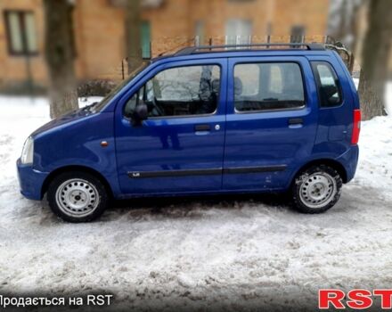 Синий Сузуки Вагон Р, объемом двигателя 1.3 л и пробегом 67 тыс. км за 3550 $, фото 1 на Automoto.ua