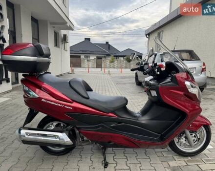 Красный Сузуки Burgman 400, объемом двигателя 0.4 л и пробегом 26 тыс. км за 3499 $, фото 11 на Automoto.ua