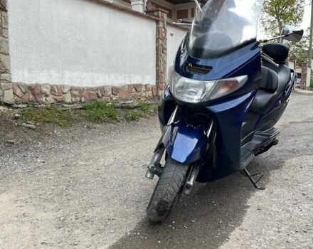 Синій Сузукі Burgman 400, об'ємом двигуна 0.4 л та пробігом 60 тис. км за 1999 $, фото 2 на Automoto.ua