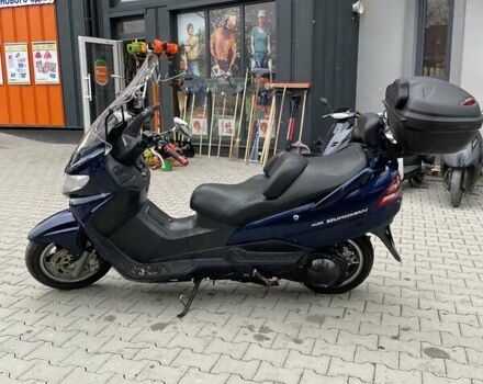 Синий Сузуки Burgman 400, объемом двигателя 0 л и пробегом 70 тыс. км за 2000 $, фото 1 на Automoto.ua