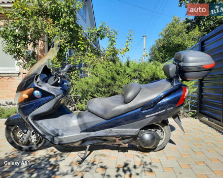 Синій Сузукі Burgman 400, об'ємом двигуна 0.39 л та пробігом 90 тис. км за 1800 $, фото 4 на Automoto.ua