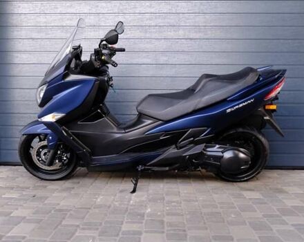 Синій Сузукі Burgman 400, об'ємом двигуна 0.4 л та пробігом 24 тис. км за 4200 $, фото 5 на Automoto.ua