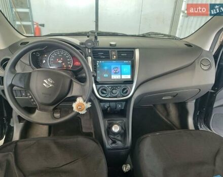 Черный Сузуки Celerio, объемом двигателя 1 л и пробегом 110 тыс. км за 11000 $, фото 3 на Automoto.ua