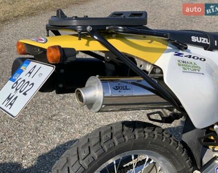 Желтый Сузуки DR-Z 400, объемом двигателя 0.4 л и пробегом 10 тыс. км за 8200 $, фото 20 на Automoto.ua