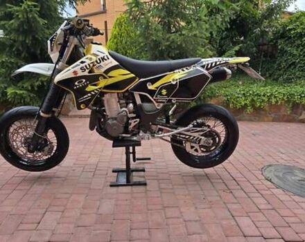 Желтый Сузуки DR-Z 400SM, объемом двигателя 0.4 л и пробегом 40 тыс. км за 4900 $, фото 8 на Automoto.ua