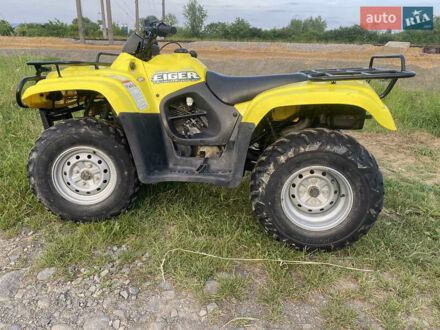 Желтый Сузуки Eiger 400, объемом двигателя 0.4 л и пробегом 2 тыс. км за 4000 $, фото 1 на Automoto.ua