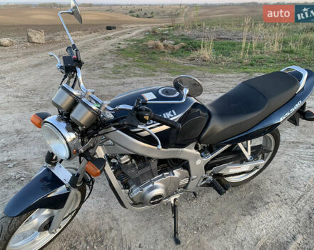 Синий Сузуки GS 500, объемом двигателя 0.5 л и пробегом 12 тыс. км за 2750 $, фото 8 на Automoto.ua