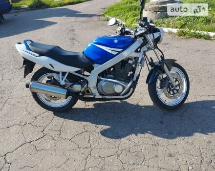 Синий Сузуки GS 500, объемом двигателя 0.5 л и пробегом 35 тыс. км за 2000 $, фото 6 на Automoto.ua