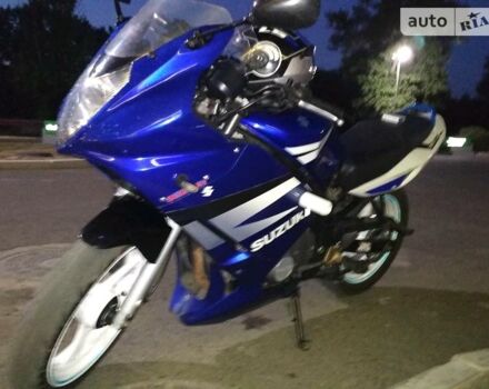 Синий Сузуки GS 500, объемом двигателя 0.5 л и пробегом 35 тыс. км за 2000 $, фото 14 на Automoto.ua