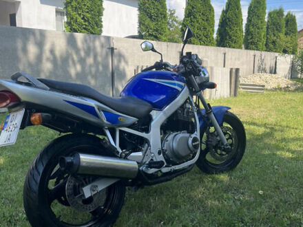 Сузуки GS 500 2002 в Тернополе на Automoto.ua Синий Сузуки GS 500, объемом двигателя 0.5 л и пробегом 80 тыс. км за 2550 $, фото 1 на Automoto.ua