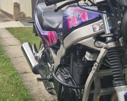 Синий Сузуки GS 500E, объемом двигателя 0.5 л и пробегом 49 тыс. км за 1700 $, фото 3 на Automoto.ua