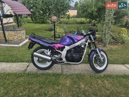 Синий Сузуки GS 500E, объемом двигателя 0.5 л и пробегом 49 тыс. км за 1700 $, фото 1 на Automoto.ua