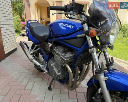 Синий Сузуки GSF 600 Bandit, объемом двигателя 0.6 л и пробегом 60 тыс. км за 3700 $, фото 7 на Automoto.ua