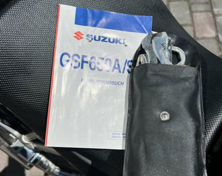 Чорний Сузукі GSF 650 Bandit, об'ємом двигуна 0.65 л та пробігом 26 тис. км за 4550 $, фото 12 на Automoto.ua