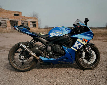 Синий Сузуки GSX-R 600, объемом двигателя 0.6 л и пробегом 22 тыс. км за 5000 $, фото 1 на Automoto.ua