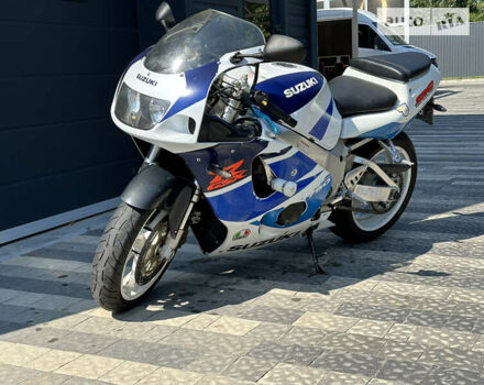 Синий Сузуки GSX-R 750, объемом двигателя 0.75 л и пробегом 62 тыс. км за 3000 $, фото 3 на Automoto.ua