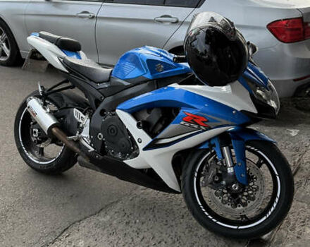 Синий Сузуки GSX-R 750, объемом двигателя 0.7 л и пробегом 17 тыс. км за 9500 $, фото 2 на Automoto.ua