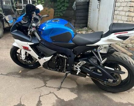 Синий Сузуки GSX-R 750, объемом двигателя 0.75 л и пробегом 14 тыс. км за 10500 $, фото 1 на Automoto.ua