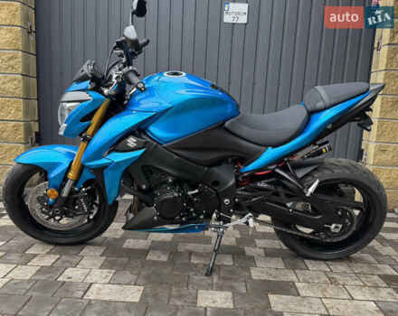 Синий Сузуки GSX-S 1000, объемом двигателя 1 л и пробегом 14 тыс. км за 9500 $, фото 7 на Automoto.ua