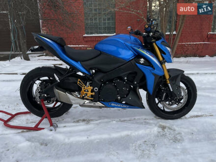 Синий Сузуки GSX-S 1000, объемом двигателя 1 л и пробегом 13 тыс. км за 9300 $, фото 1 на Automoto.ua