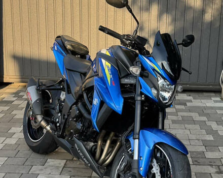 Синий Сузуки GSX-S 750, объемом двигателя 0.75 л и пробегом 1 тыс. км за 10200 $, фото 3 на Automoto.ua